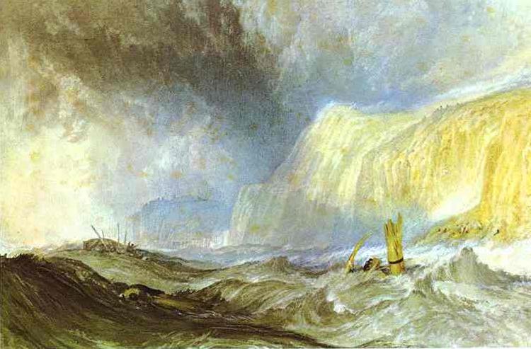 J.M.W. Turner Shipwreck off Hastings. France oil painting art
